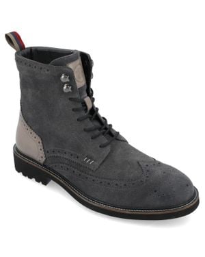 Thomas & Vine Welch Wingtip Ankle Boot - Black