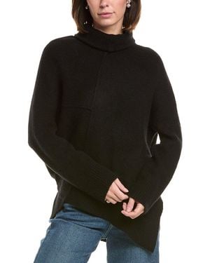 AllSaints Lock Roll Neck Wool-Blend Sweater - Black