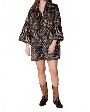 Alden Adair Dakota Mini Dress - Black