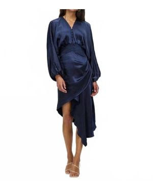 Elliatt Jenna Midi Dress - Blue