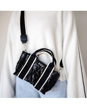 Pretty Simple Mini Quilted Crossbody Bag - White