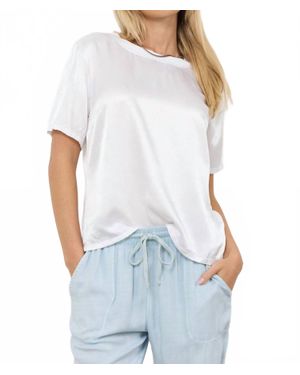 Lamade Ocean Side Silky Tee - White
