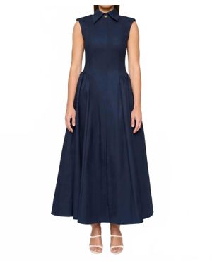 Clea Chavela Maxi Dress - Blue