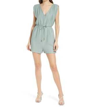 Bishop + Young Free Spirit Harlowe Romper - Blue