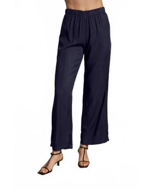 PERFECTWHITETEE Hana Tencel Pull On Pant - Blue
