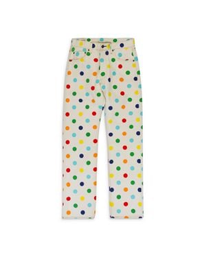 Levi's Polka Dot Skinny Jeans - Blue