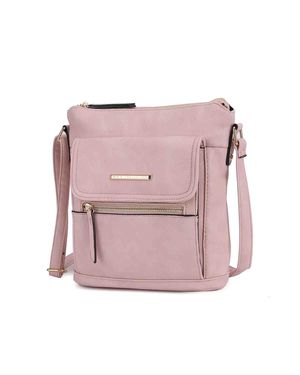 MKF Collection Raelynn Shoulder Bag - Vegan Pebbled Leather Crossbody Purse For Women