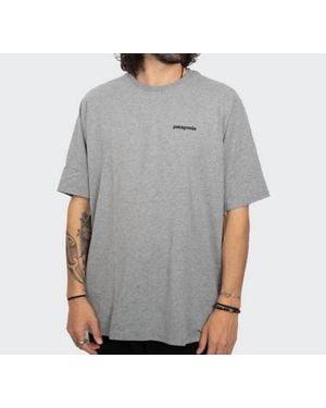 Patagonia P-6 Logo Responsibili-Tee - Gray