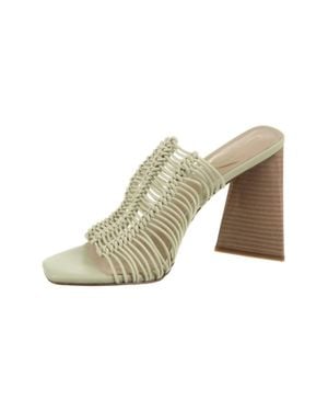 Sam Edelman Laurette Block Heel Mule - Natural