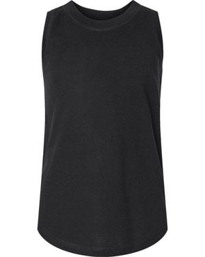 L.A.T Girls' Relaxed Fine Jersey Tank - Black