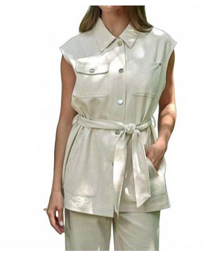 Joh Jeffery Vest - Natural