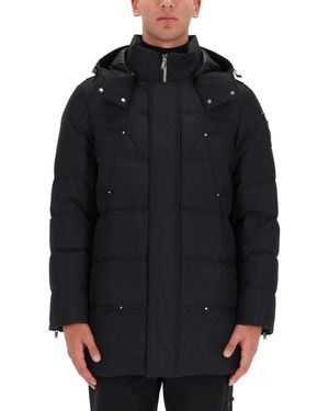 Moose Knuckles Padded Quilted Coat - Blue