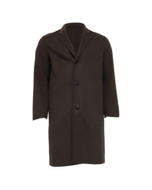 Theory Single-Breasted Coat - Black