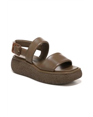 Vince Laguna Leather Sandal - Brown