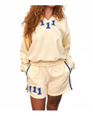The Mayfair Group Athletic Department Shorts - Natural