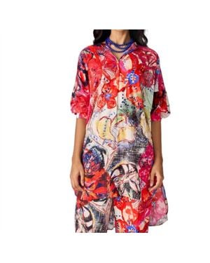 SAAKSHA & KINNI Akira Tunic Top - Red
