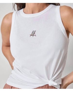 Lilla P Seaside Tank - White