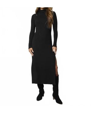 Splendid Rylee Turtleneck Dress - Black