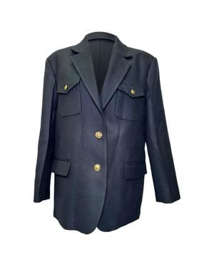 Sandro Gemma Suit Blazer - Blue