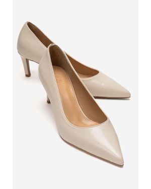Prologue Shoes Velmira Stiletto Pump - White
