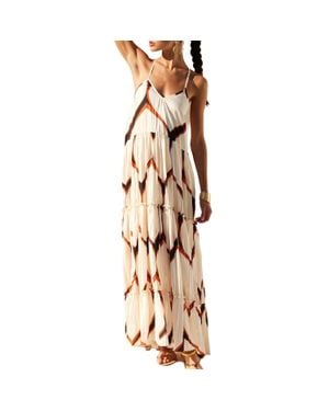 MISA Los Angles Dusty Tunic Dress - Metallic