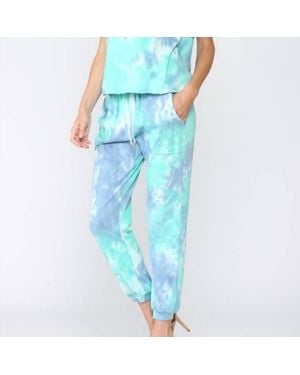 Fate Tie Dye Jogger Pants - Blue
