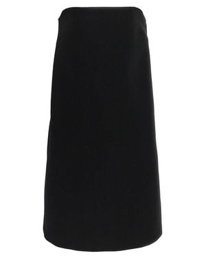 Moschino Strapless Mini Dress With 'Fiocco' Detail - Black