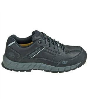 Caterpillar Streamline Leather Shoe - Gray