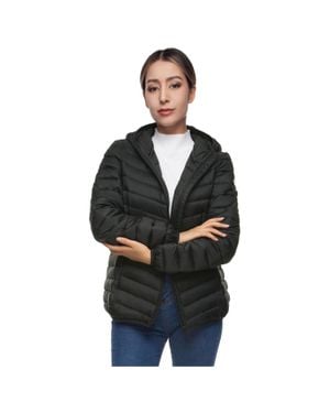 Rokka&Rolla Light Packable Puffer Jacket - Black
