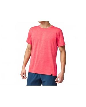 Brooks Luxe Short Sleeve Tee - Pink