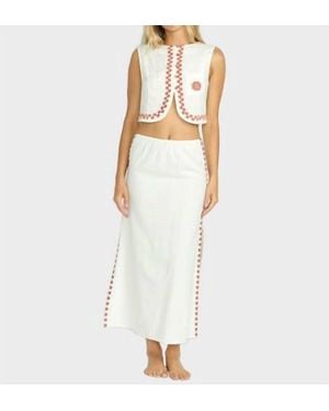 Billabong Secret Cove Skirt - White