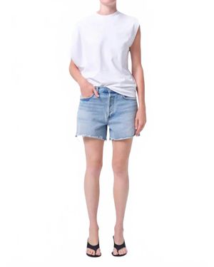 Agolde Nye Jean Short - Blue