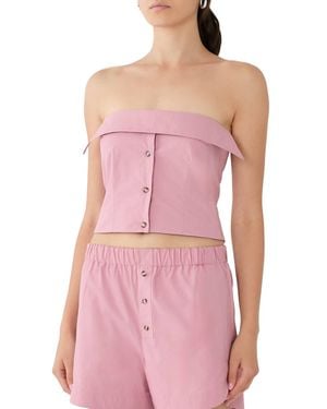 Nanushka Deidre Tube Top - Pink