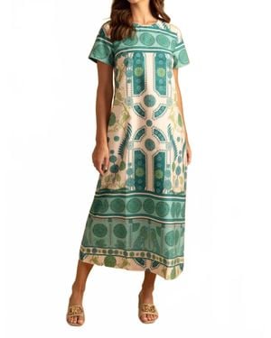 Double A Ellie Midi Dress - Green