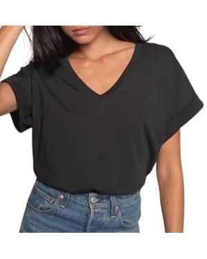 Nation Ltd Stevie Short Sleeve Top - Black