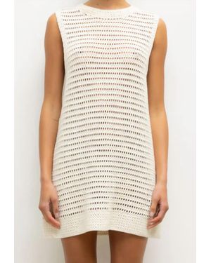 Leset Lucy Mini Dress - White