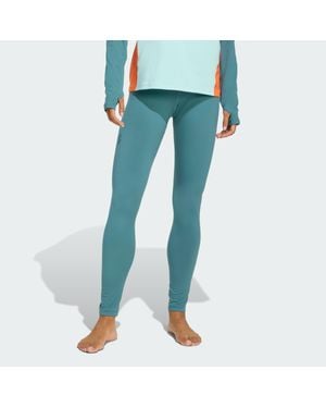 adidas Synthetic Base Layer Tights - Blue