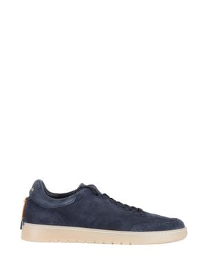 Barracuda Giordan G74 Vintage-Effect Suede Sneakers - Blue