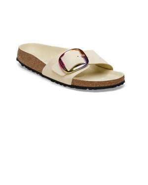 Birkenstock Madrid Big Buckle Narrow Sandal - White