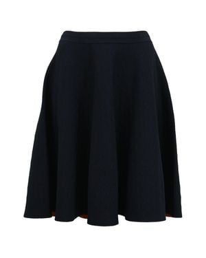 Akris Punto A-Line Midi Skirt - Blue