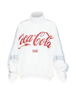 Kith Coca Cola Track Sweatshirt - White