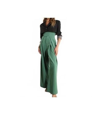 Mulla Ellie High Waist Pant - Green