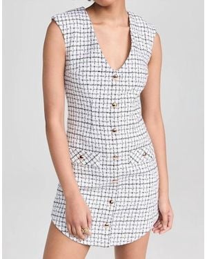 Amanda Uprichard Ivana Dress - Gray