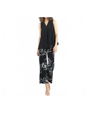 Clara Sunwoo Asymmetrical Tunic Tank Top - Black