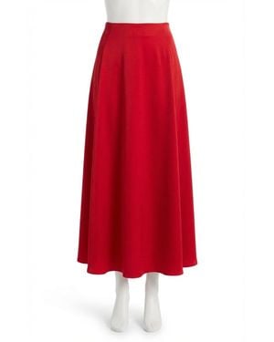 Z Supply Northpointe Midi Skirt - Red