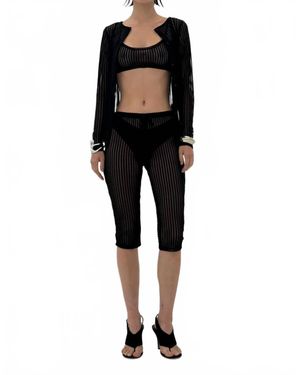 Find Me Now Addison Capri Pants - Black