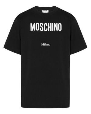 Moschino Classic T-Shirts And Polos Collection - Black
