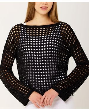 French Kyss Crochet Top - Black