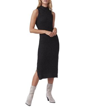 PAIGE Zariah Wool-Blend Dress - Black