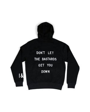 Iron & Resin Don'T Let The Bastards Hoodie - Black